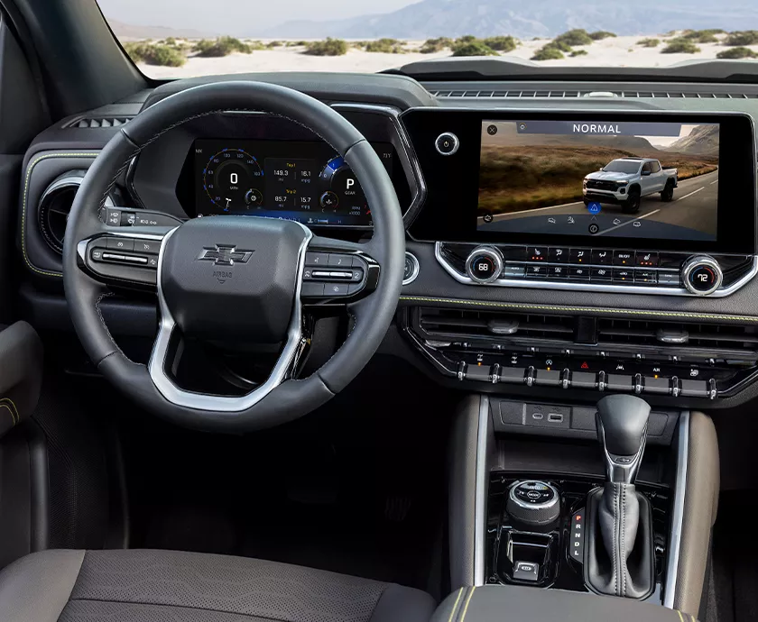 2026 Chevy Colorado interior dashboard