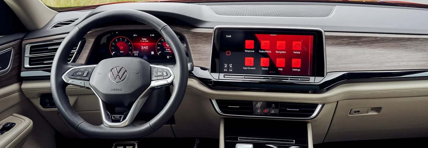 Volkswagen Atlas interior view