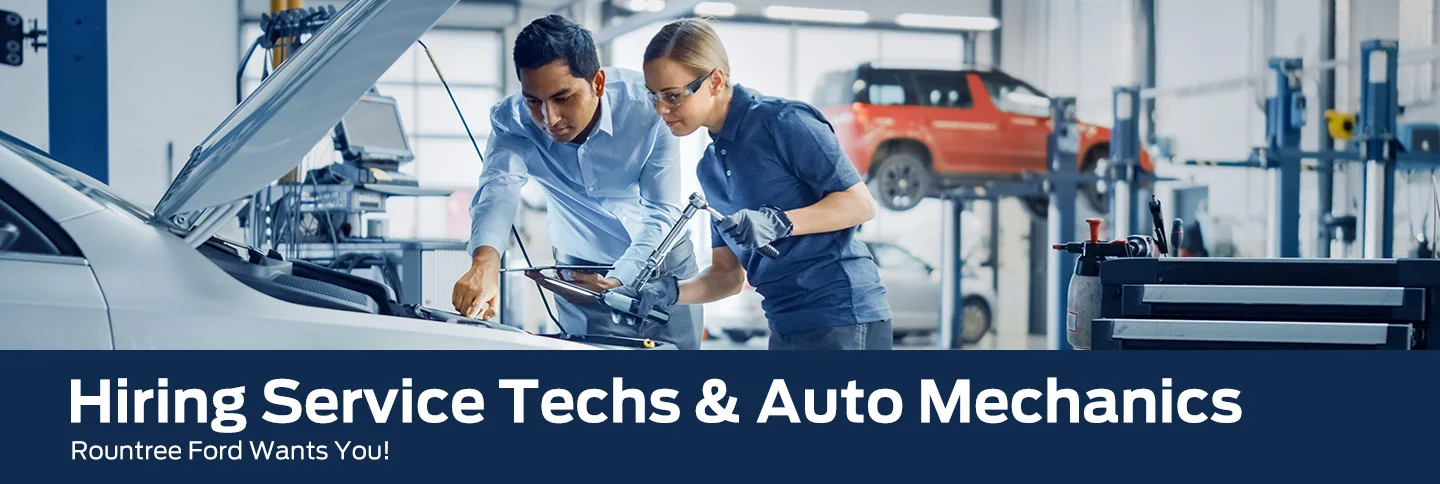 hiring service techs & auto mechanics