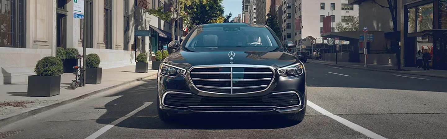 2024 Mercedes-Benz S-Class Specs black color front view 
