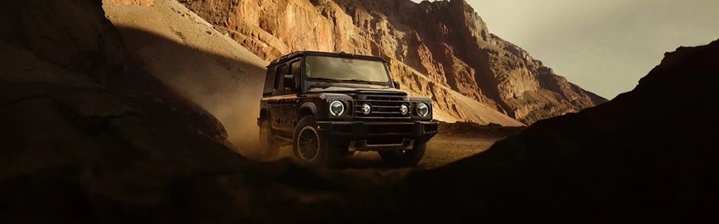 INEOS Grenadier Station Wagon 1924 in canyons