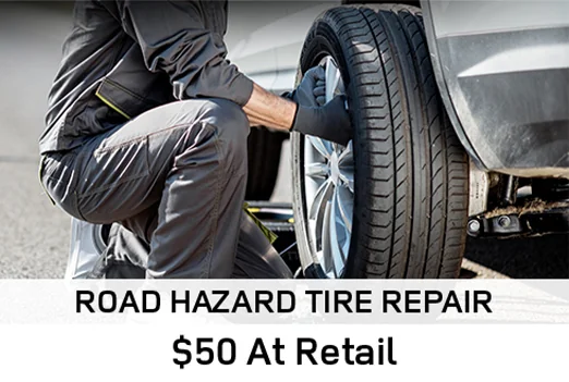 ROAD HAZARD TIRE REPAIR