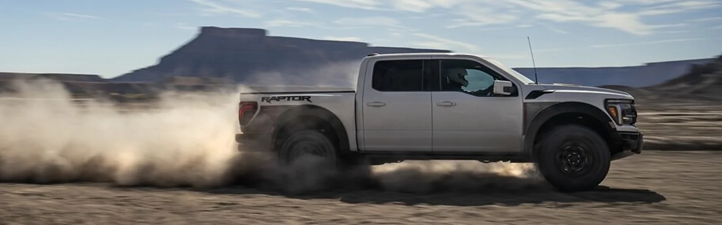 2024 Ford F-150 vs Ford F-150 Lightning white color side view