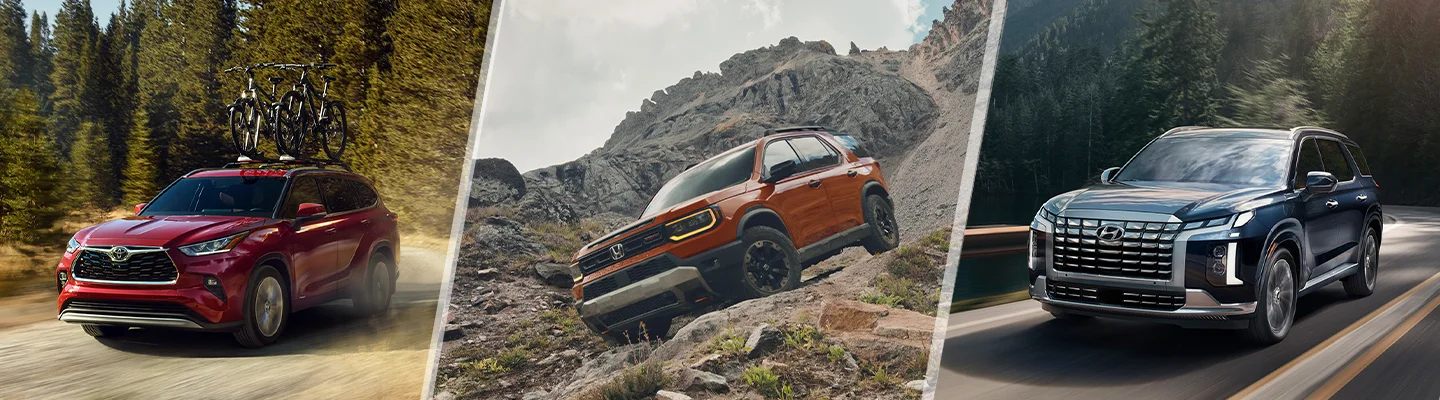 Toyota Highlander vs. Honda Passport vs. Hyundai Palisade