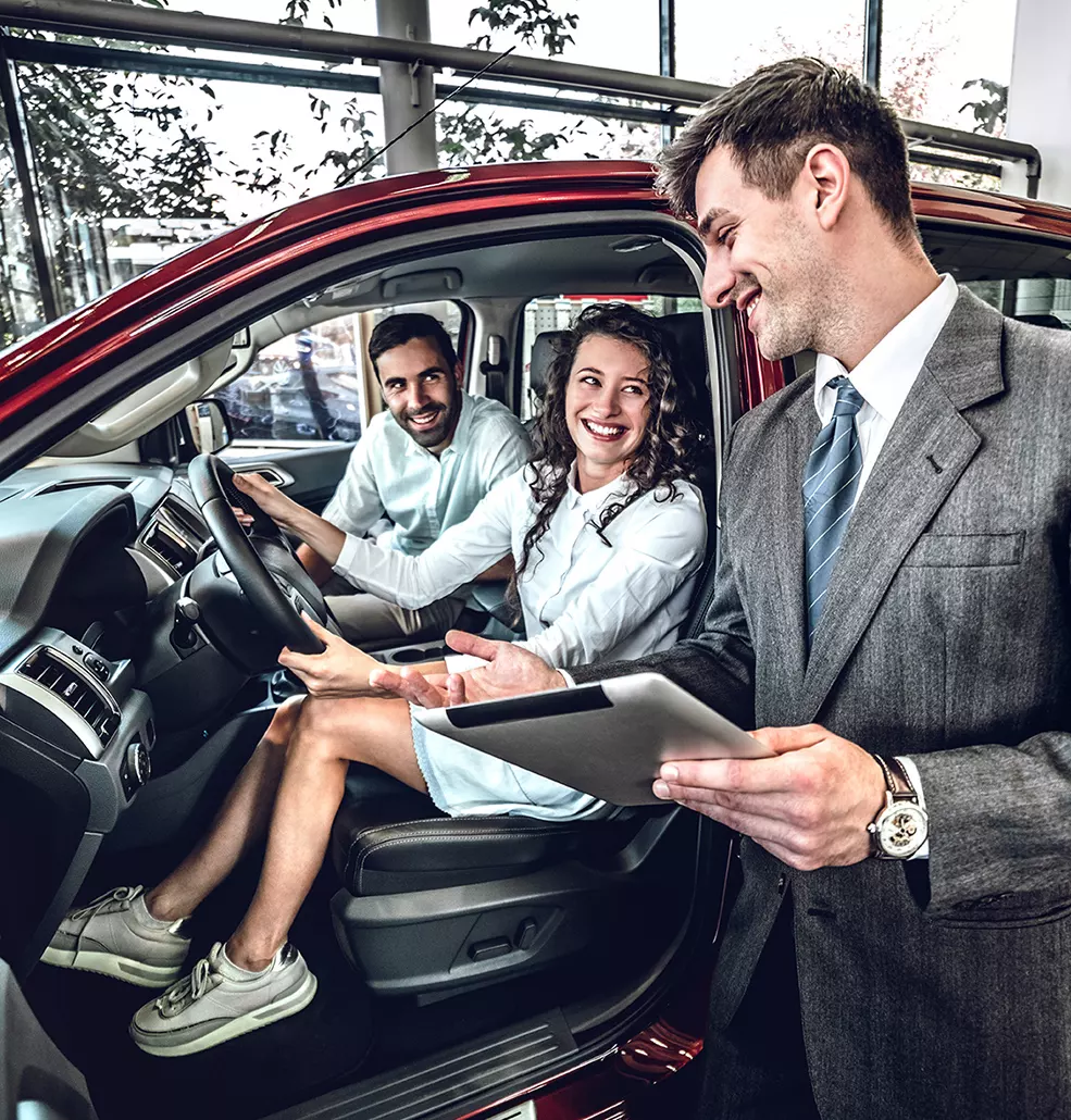 Vehicle interior technology display