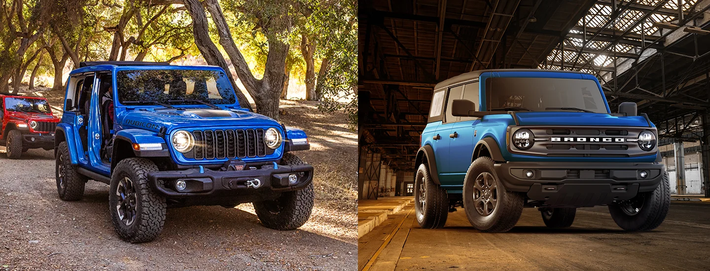 2025 Jeep Wrangler vs Ford Bronco