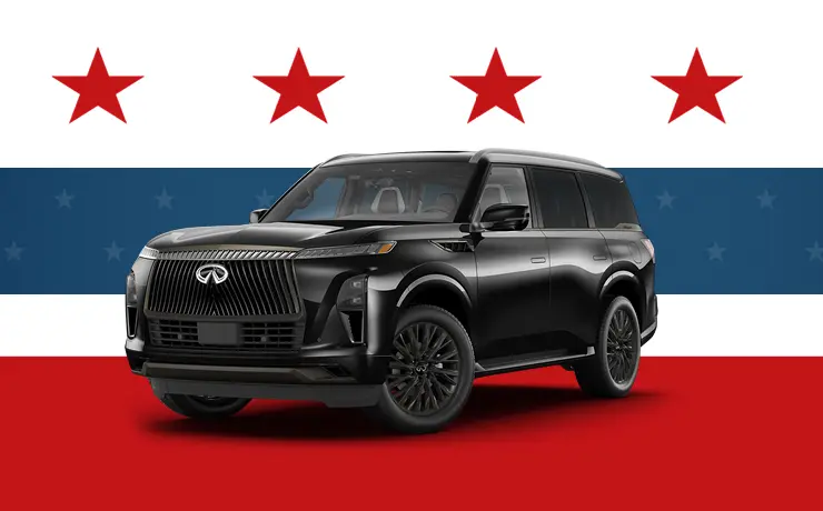 image of a new INFINITI QX80 vehicle