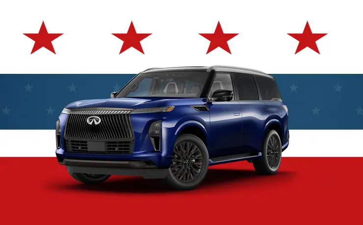 image of a new INFINITI QX80 vehicle