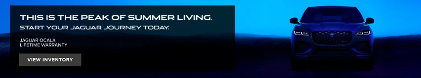 This is the peak of summer living. Start your Jaguar journey today. Jaguar Ocala Lifetime Warranty. View Inventory