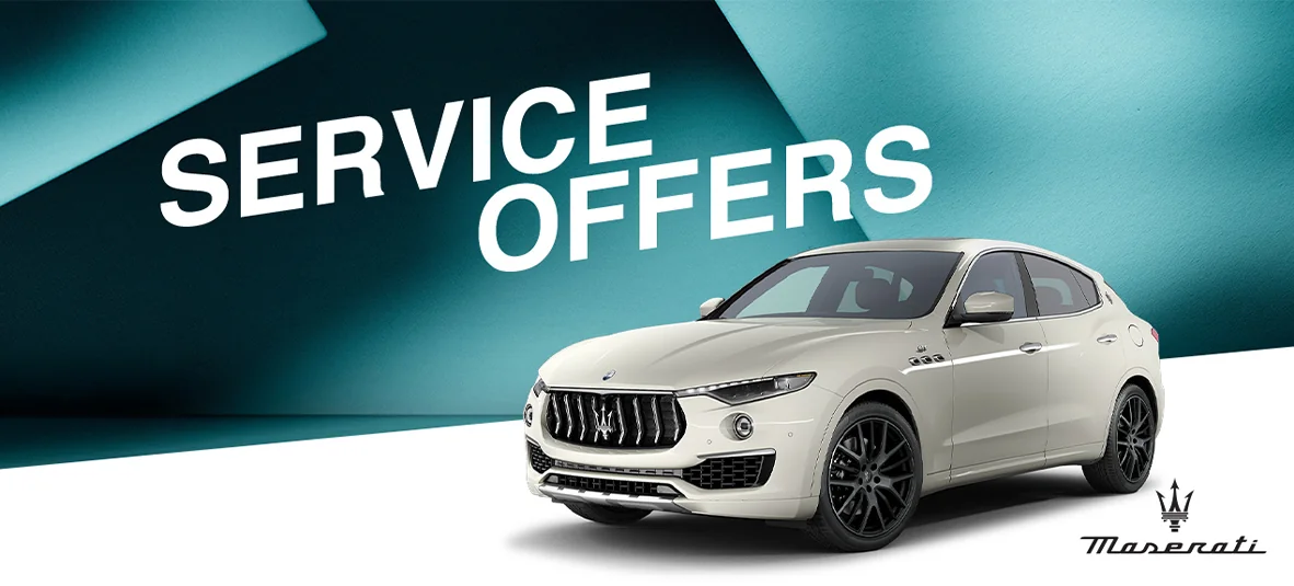 service offers at Maseratis