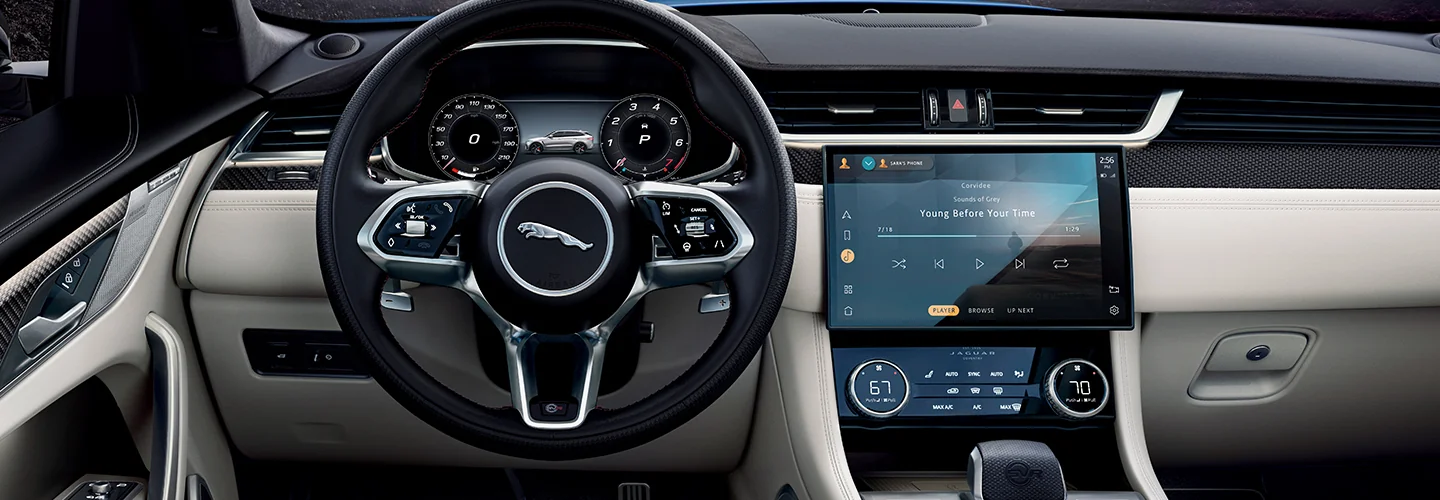 2025 Jaguar F-PACE interior image
