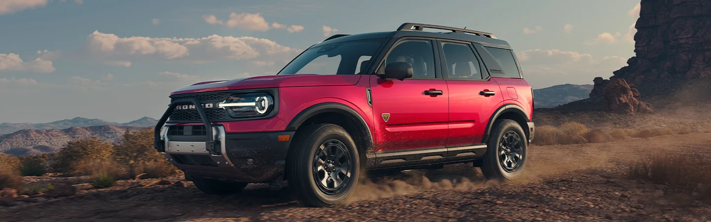 red 2025 Ford Bronco Sport