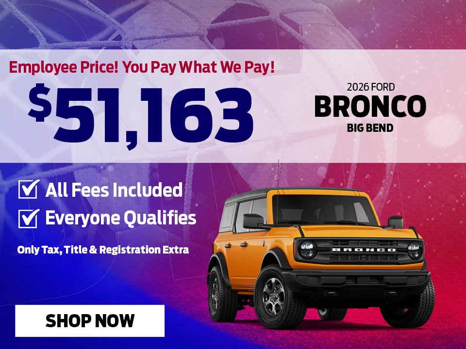 2025 Ford Bronco Big Bend offer