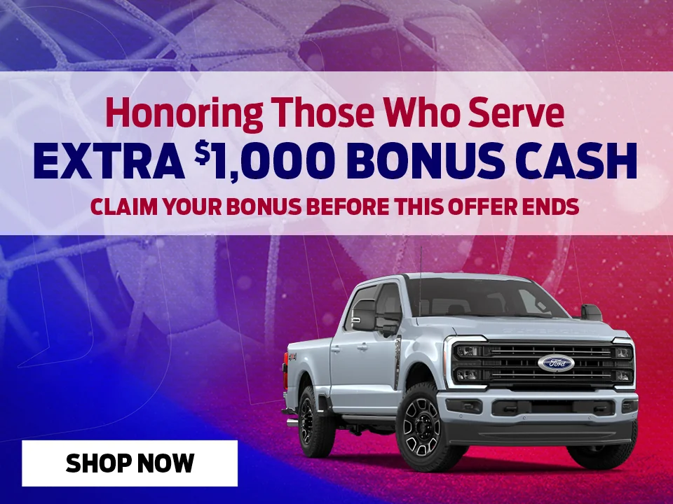 Honoring those who Serve - Bonus Cash Offer offer