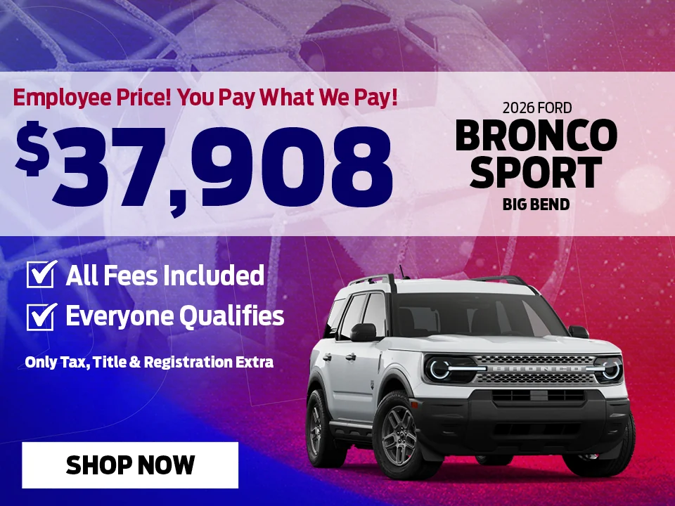 2025 Ford Bronco Sport Big Bend offer