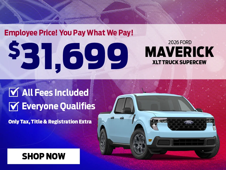 2026 Ford Maverick XLT Truck SuperCew offer