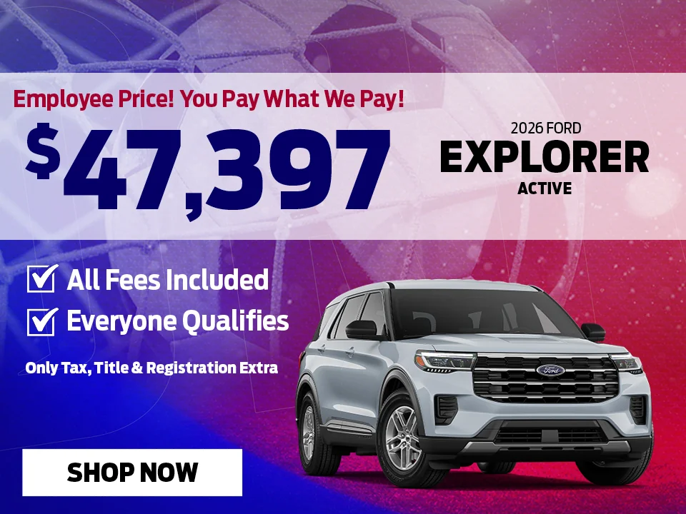 2026 Ford Explorer Active offer