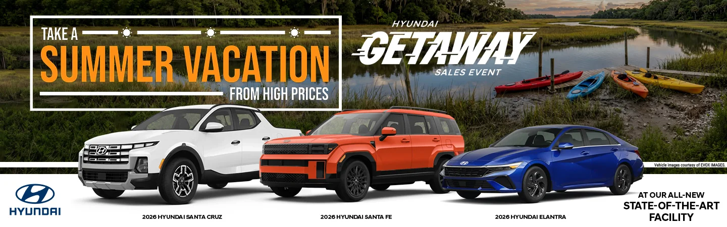 Take a summer vaction from high prices | Vaden Hyundai of Brunswick Monthly Specials
