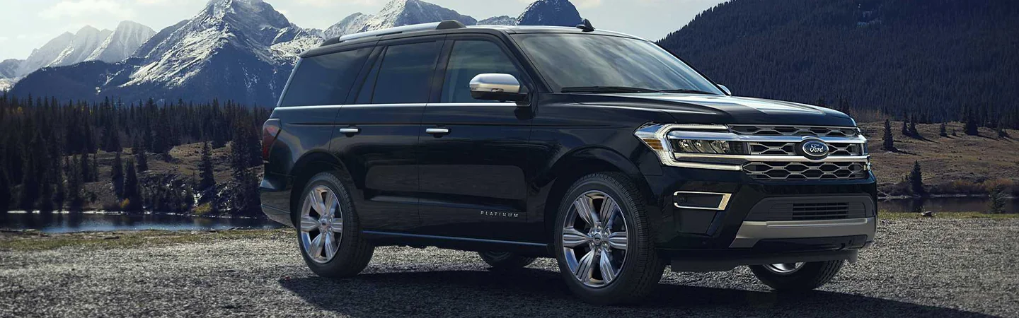 2025 Ford Expedition driving in mountains