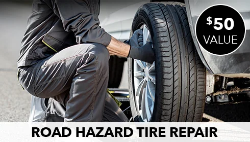 ROAD HAZARD TIRE REPAIR
