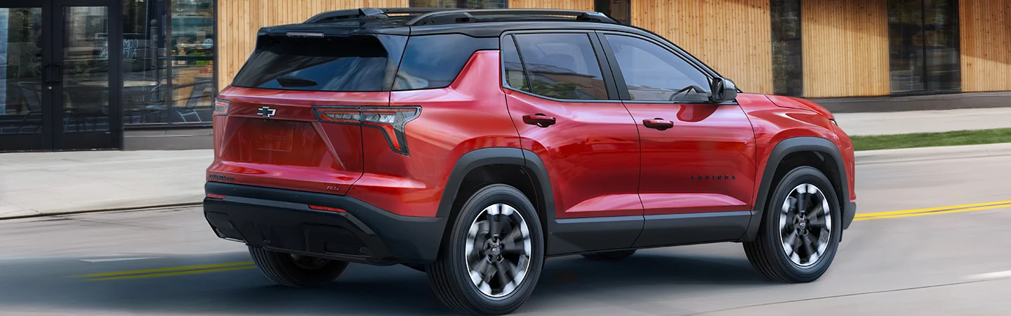 2025 Chevrolet Equinox Specs redcolor backview