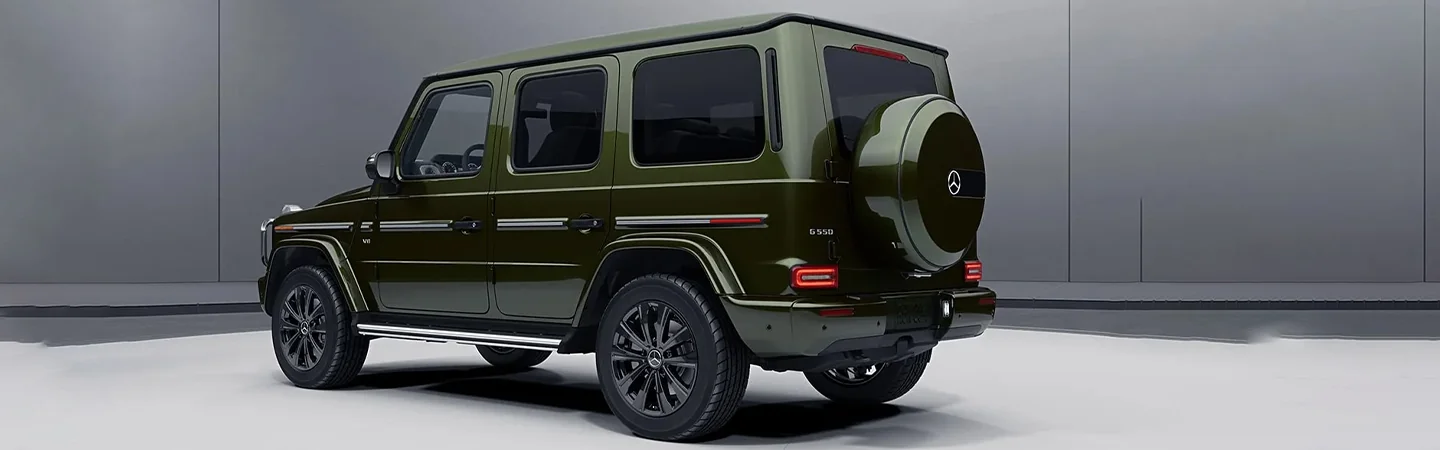2024 Mercedes-Benz G-Class Specs back side in green