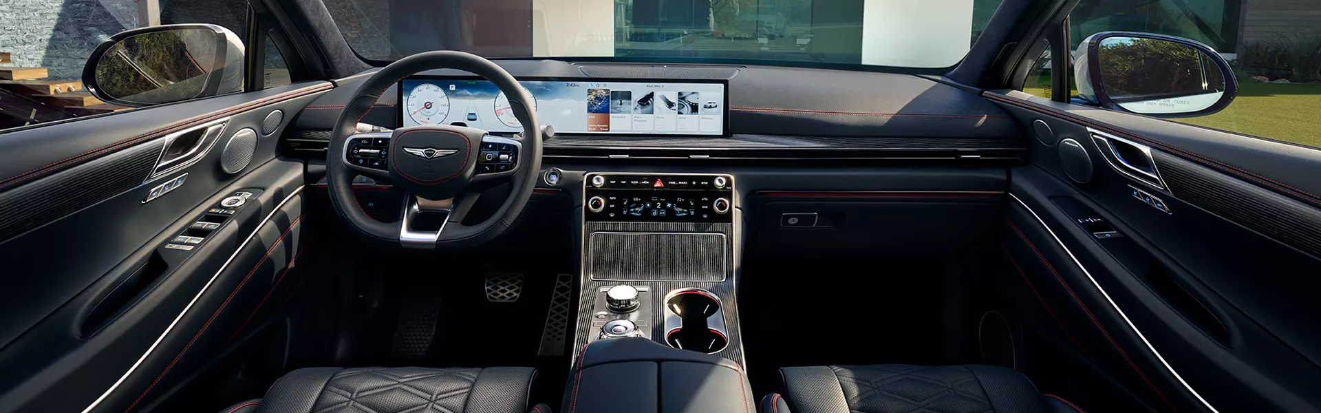Genesis GV80 interior view