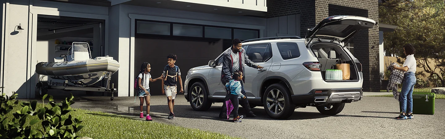 unpacking family Honda