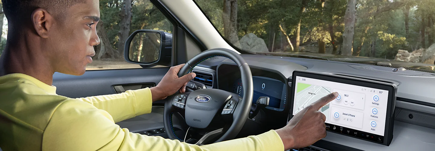 inside the new Ford Maverick