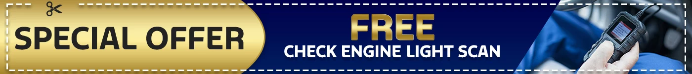 SPECIAL OFFER FREE CHECK ENGINE LIGHT SCAN