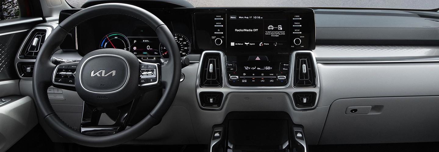 2022 Kia Sorento Hybrid dash