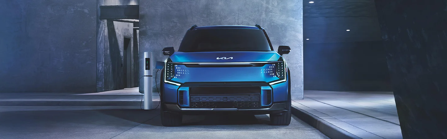 front view of a 2026 Kia EV9 Light Long Range