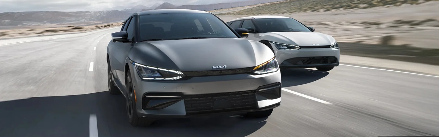 2024 Kia EV6 Range silvercolor forntview