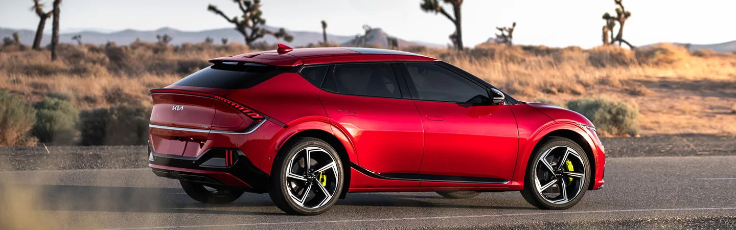 2024 Kia EV6 Range redcolro sideview