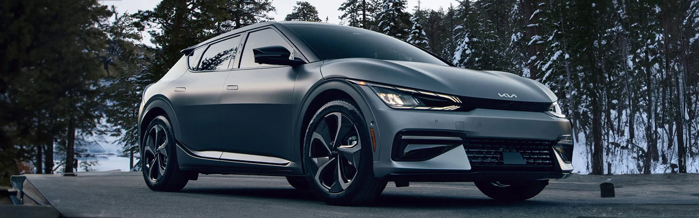 2024 Kia EV6 Range silvercolor frontview