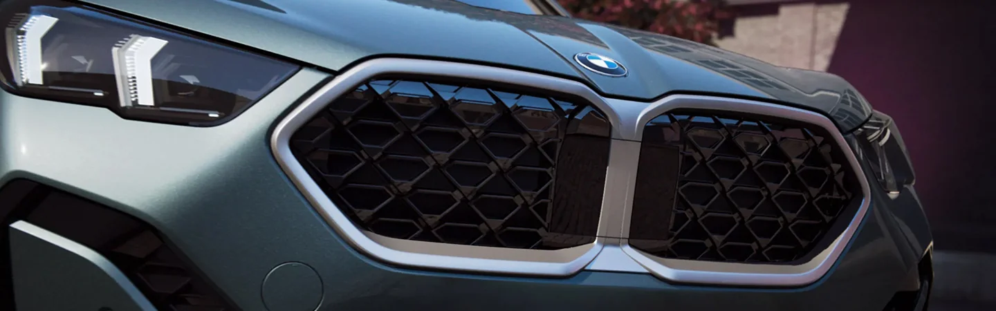 2024 BMW X2 Specs grey color front view