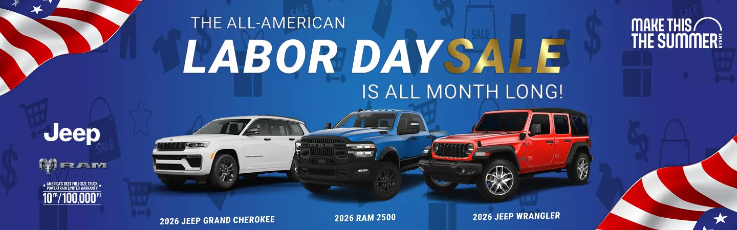 Labor Day Sale - Vaden Chrysler Dodge Jeep RAM Savannah