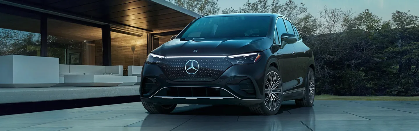 2024 Mercedes-Benz SUV Specs bluecolor frontview