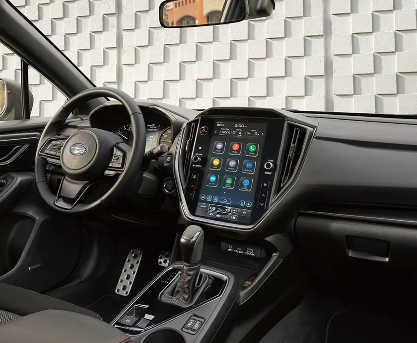 interior dash of 2026 Subaru Impreza