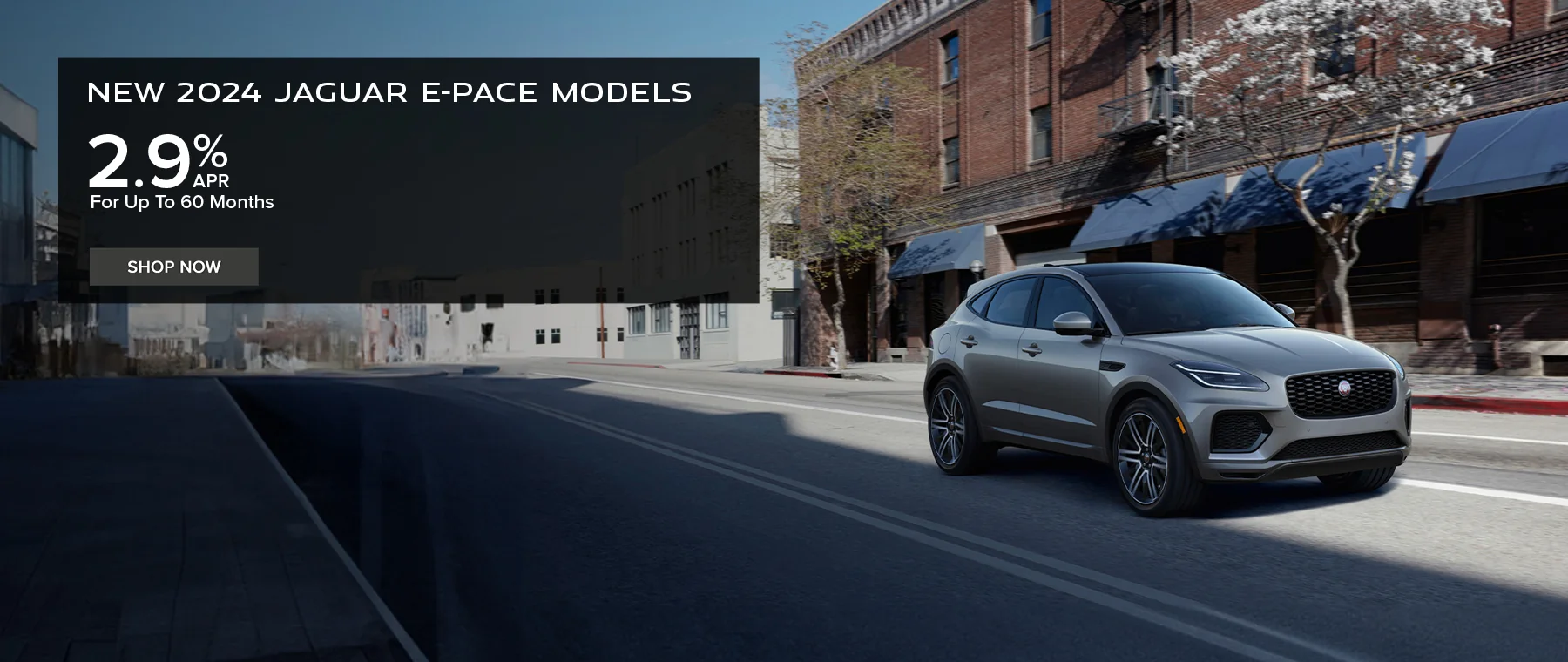 Select 2024 Jaguar E-PACE Models 2.9% APR For Up To 60 Months