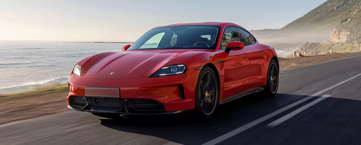 Porsche Taycan electric sports car