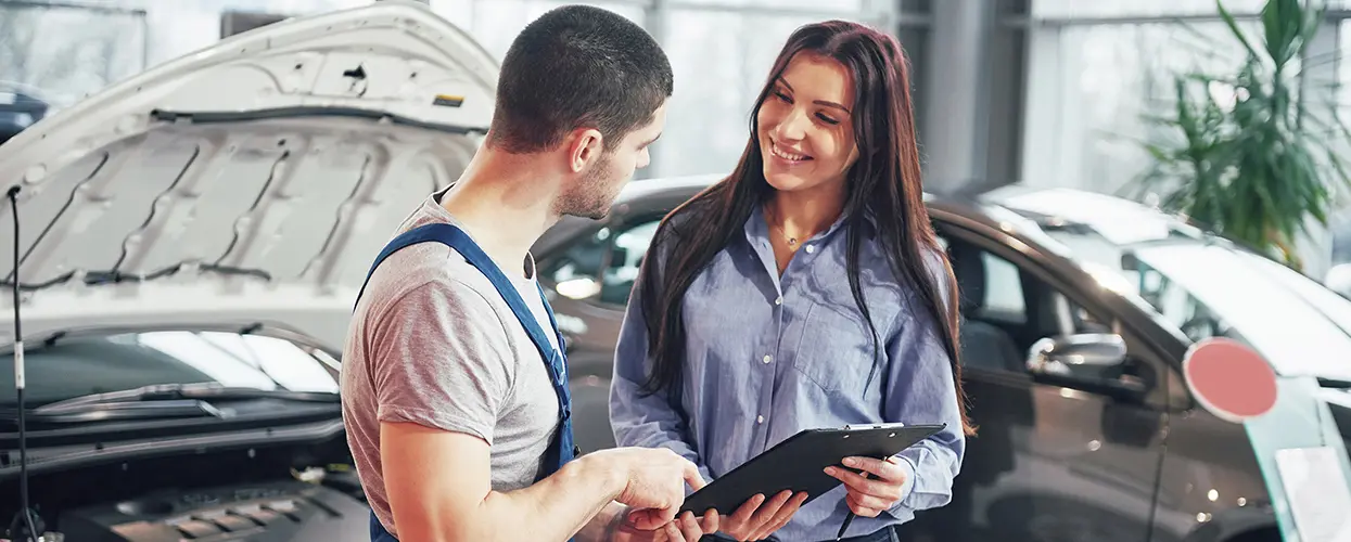 car showroom shopping