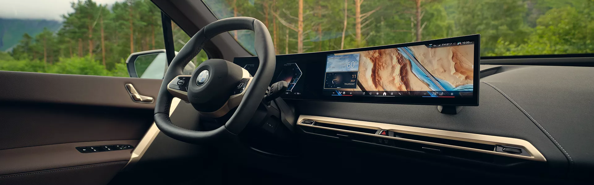 2026 BMW iX interior view