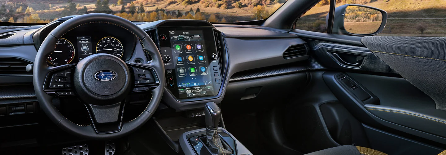 interior of a 2025 Subaru Crosstrek Wilderness