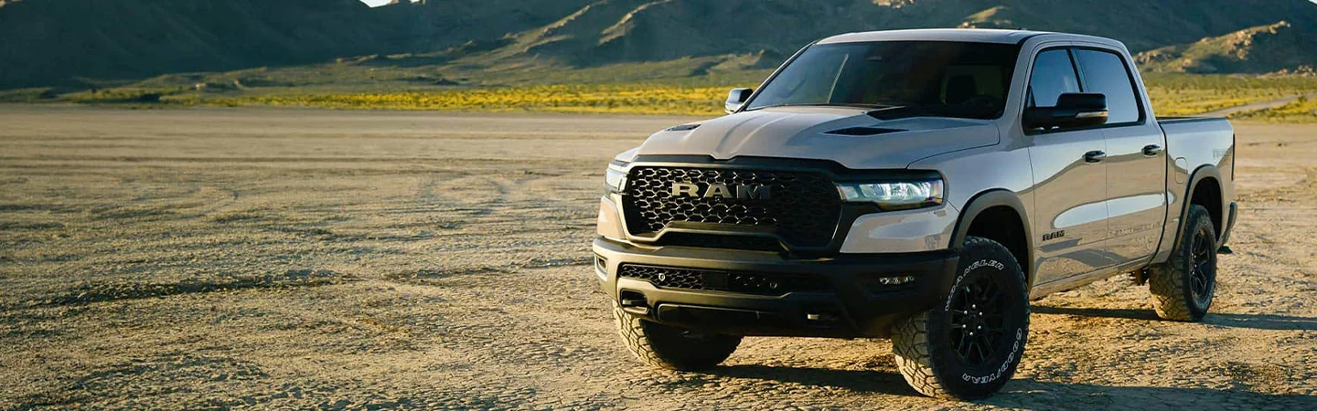 2025 RAM 1500 Rebel Specs grey color front view