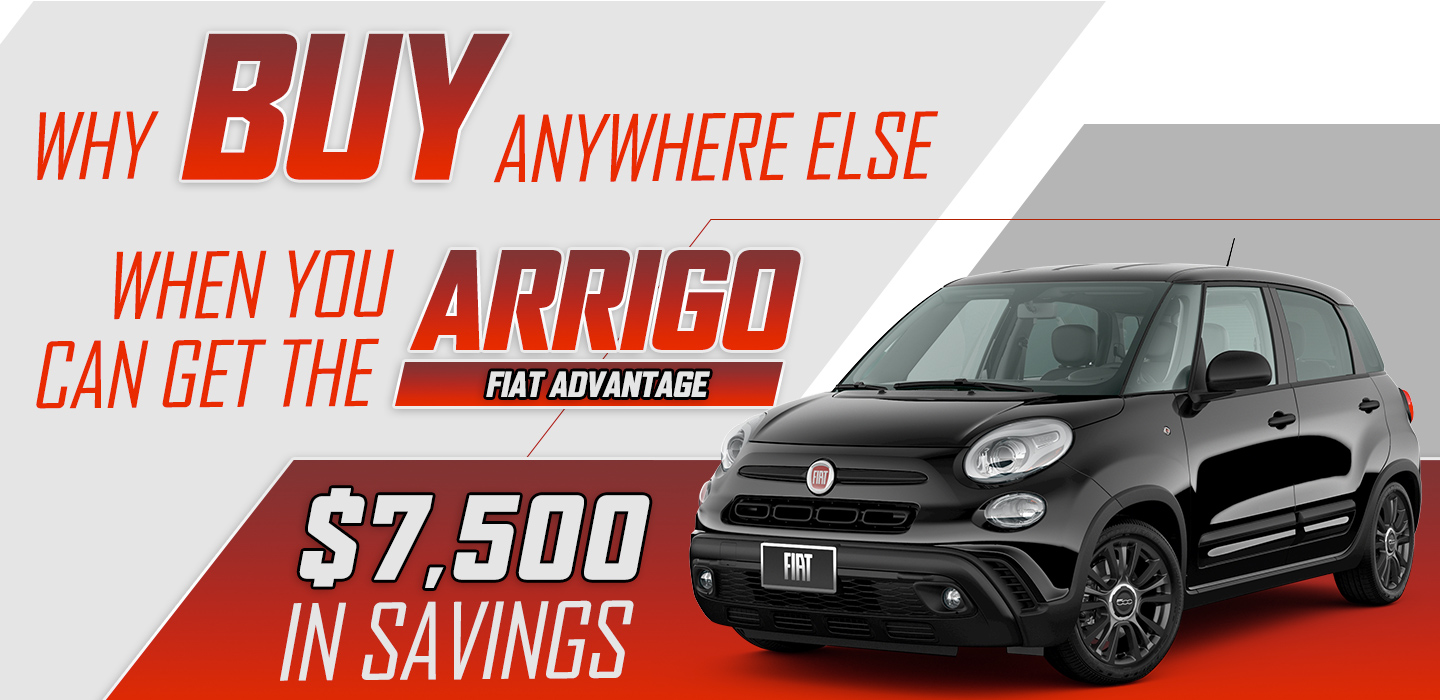 Why Buy Anywhere Else? - Get The Arrigo Advantage.
