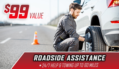 $99 Value – Roadside Assistance