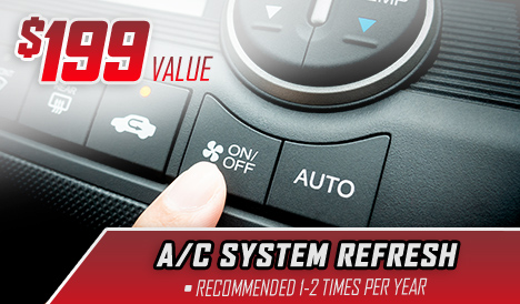 $199 Value – A/C System Refresh