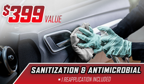 $399 Value – Sanitization & Antimicrobial