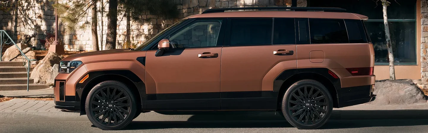 2024 Hyundai Santa Fe Specs browncolor sideview